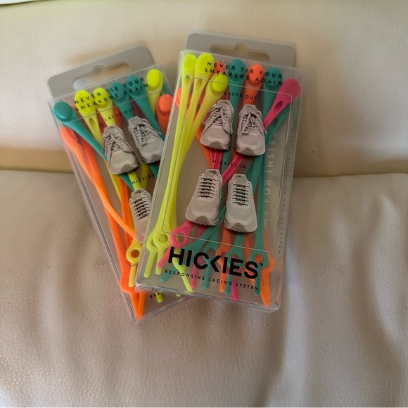 Neon Elastic Lacing System Hickies Pack of 2 - Picture 3 of 4